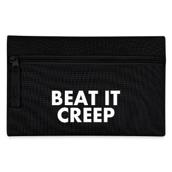 Beat it creep - Pencil Case - black - Front
