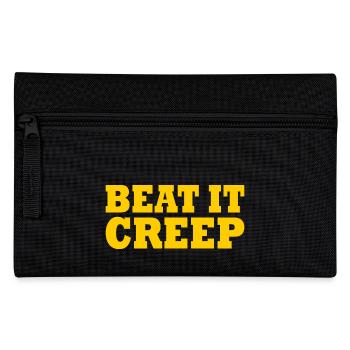 Beat it creep - Pencil Case - black - Front