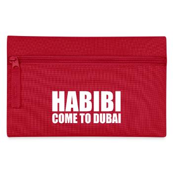 habibi come to dubai - Federtasche - Rot - Vorne