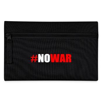 No war - Pencil Case - black - Front