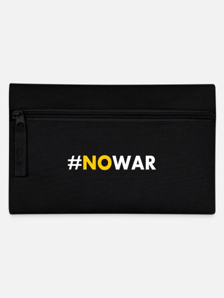 No war - Pencil Case - black