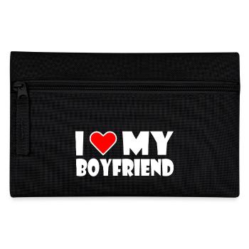 I love my boyfriend - Trousse - noir - Devant