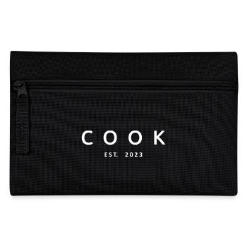 Cook Est. 2023 Proud Cooker Gift For Men & Women - Pencil Case - black - Front