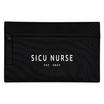 SICU Nurse Est. 2023 Graduation Nursing Student - Pencil Case - black - Front