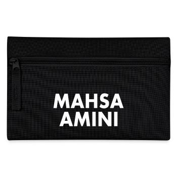Mahsa amini - Federtasche - Schwarz - Vorne