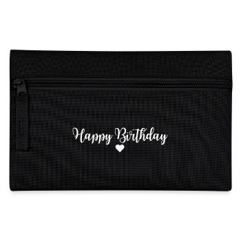 Happy Birthday Birthday Greeting Birthday Gift - Pencil Case - black - Front
