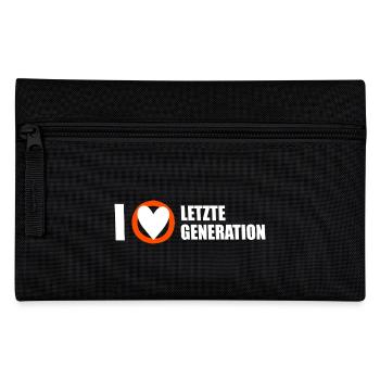 Letzte Generation - Design 3 - Federtasche - Schwarz - Vorne