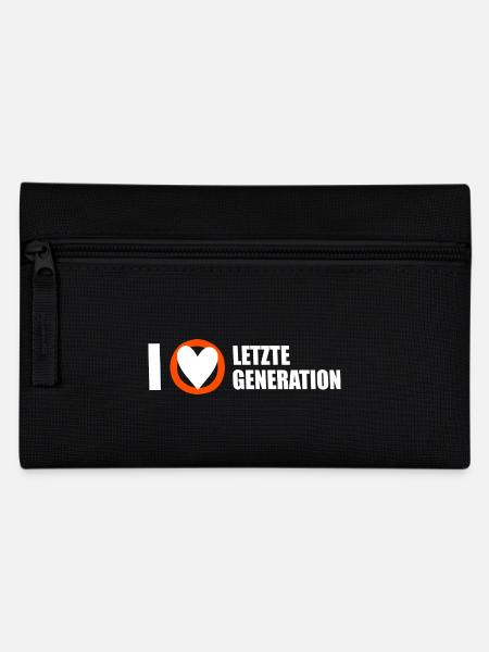 Letzte Generation - Design 3 - Federtasche - Schwarz