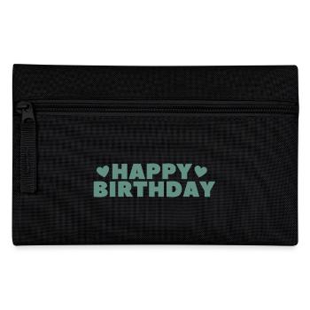 Happy Birthday Birthday Greeting Birthday Gift - Pencil Case - black - Front