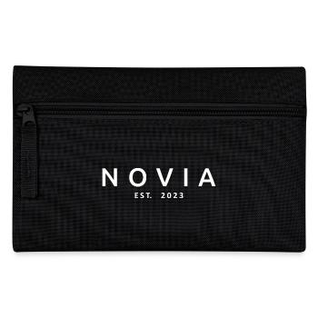 2023 Verlobung Brautdusche Hochzeit - Federtasche - Schwarz - Vorne