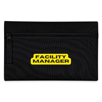 Facility Manager In-house technician Caretaker - Pencil Case - black - Front