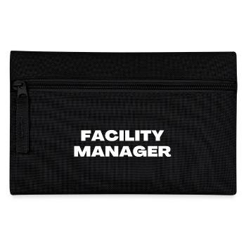 Facility Manager In-house technician Caretaker - Pencil Case - black - Front