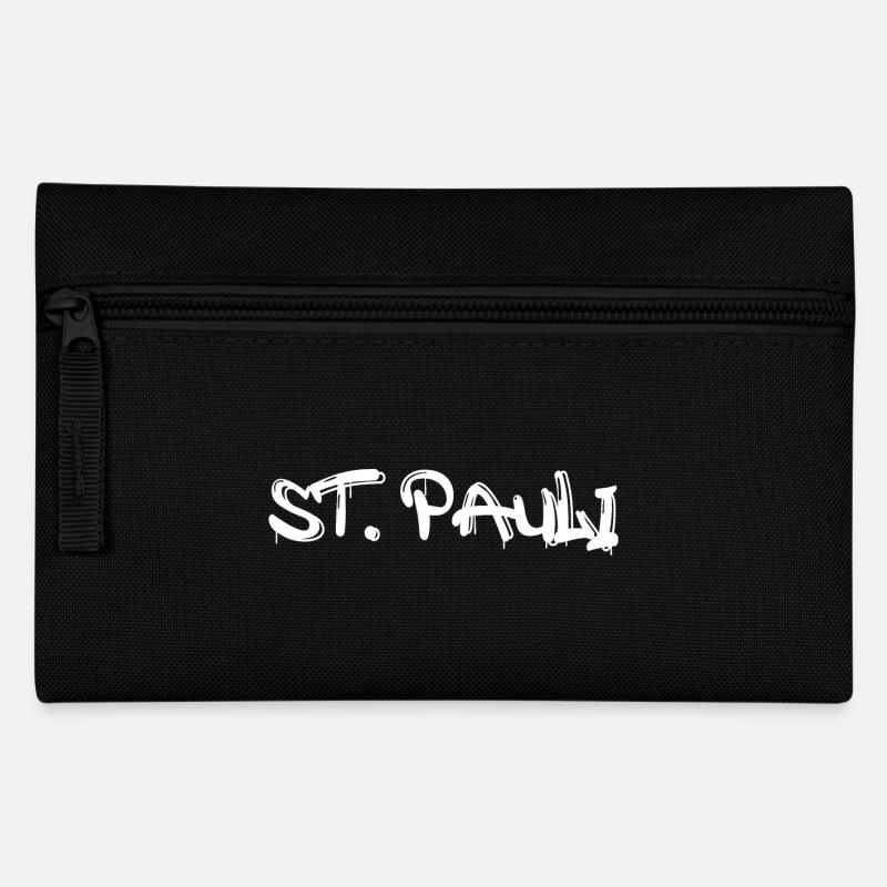 St. Pauli Hamburg - Federtasche - Schwarz
