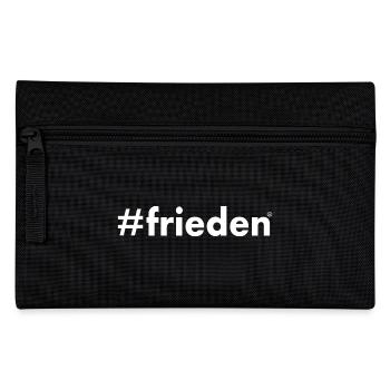 Frieden - Federtasche - Schwarz - Vorne