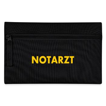 Notarzt - Federtasche - Schwarz - Vorne