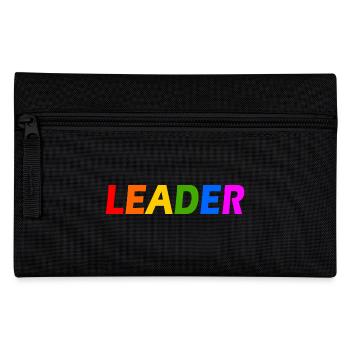 Leader - Federtasche - Schwarz - Vorne