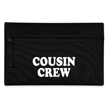 Cousin crew - Federtasche - Schwarz - Vorne