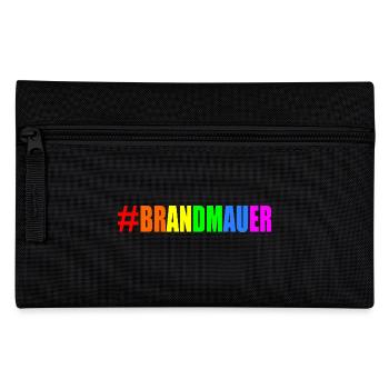 brandmauer - Federtasche - Schwarz - Vorne