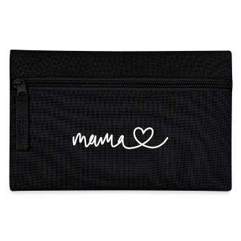 Mama Herz - Federtasche - Schwarz - Vorne