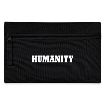 Humanity - Pencil Case - black - Front