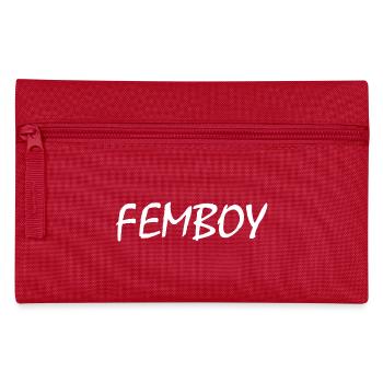 Femboy - Federtasche - Rot - Vorne