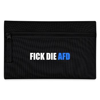 Fuck the afd - Pencil Case - black - Front
