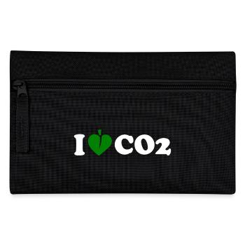 I love co2 - Pencil Case - black - Front