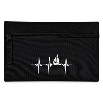 Battement de cœur pour des voiliers élégants et un bon vent - Trousse - noir - Devant