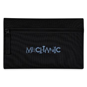 Mechanic Pliers Key Gear Silhouette - Pencil Case - black - Front