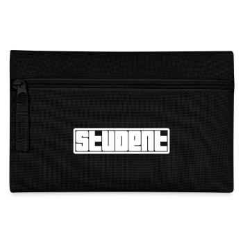 Student Logo - Pencil Case - black - Front