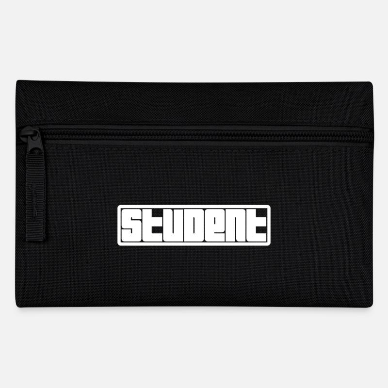 Student Logo - Pencil Case - black