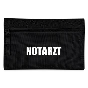 Notarzt - Federtasche - Schwarz - Vorne