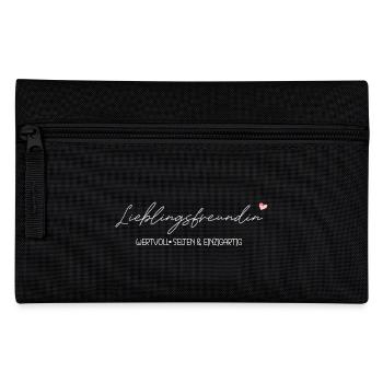 Lieblingsfreundin - Federtasche - Schwarz - Vorne