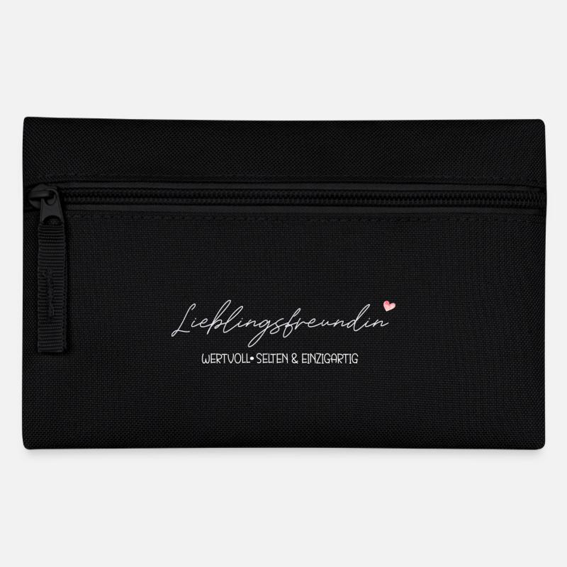 Lieblingsfreundin - Federtasche - Schwarz