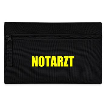 Notarzt - Federtasche - Schwarz - Vorne