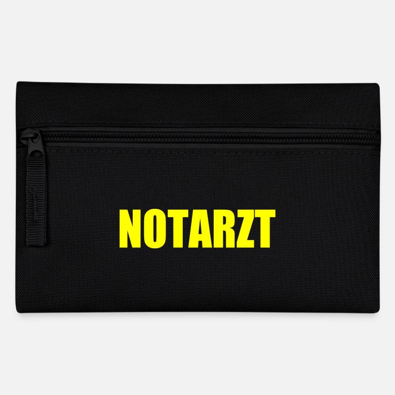 Notarzt - Federtasche - Schwarz