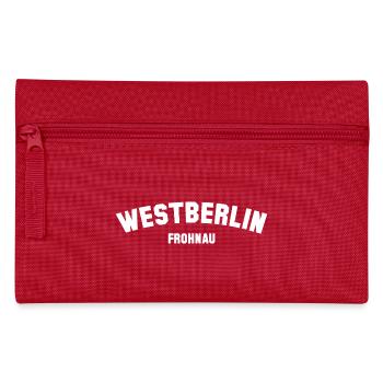 FROHNAU - Pencil Case - red - Front