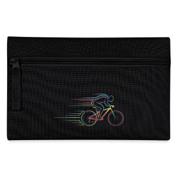 Retro BMX Freestyle Bike Sport Geschenk - Federtasche - Schwarz - Vorne
