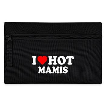 I love hot mamis - Federtasche - Schwarz - Vorne