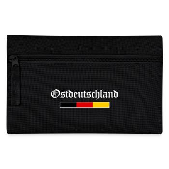 Ostdeutschland DDR Ossi Osten - Federtasche - Schwarz - Vorne