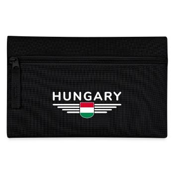 Hungary Fan, Outfit T Shirt Design - Pencil Case - black - Front