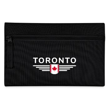 Toronto Fan-T-Shirt für Kanada-Liebhaber - Federtasche - Schwarz - Vorne