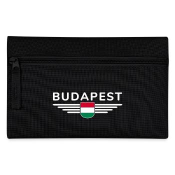Budapest T-Shirt für Ungarn-Fans - Federtasche - Schwarz - Vorne