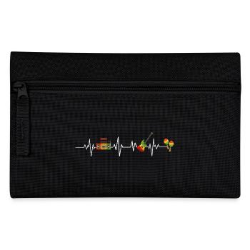 Battement de cœur reggae - Trousse - noir - Devant