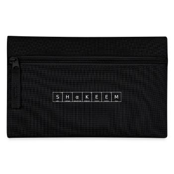 Shakeem Name First Name Chemistry Periodic Table Element - Pencil Case - black - Front
