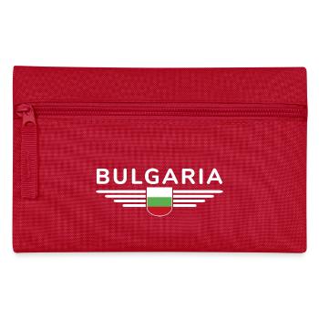Bulgarien Design – Liebe zur Kultur - Federtasche - Rot - Vorne