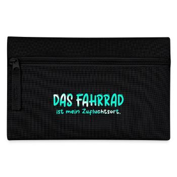 Bicycle bicycles bicycle bicycle bike biker mtb 14 - Pencil Case - black - Front