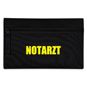 Notarzt - Federtasche - Schwarz - Vorne