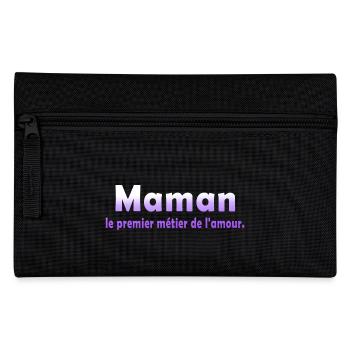Mama Mutter Humor Witz Geschenk 1 - Federtasche - Schwarz - Vorne