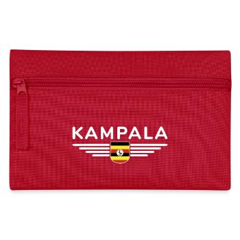 Kampala T-shirt for Uganda fans - Pencil Case - red - Front